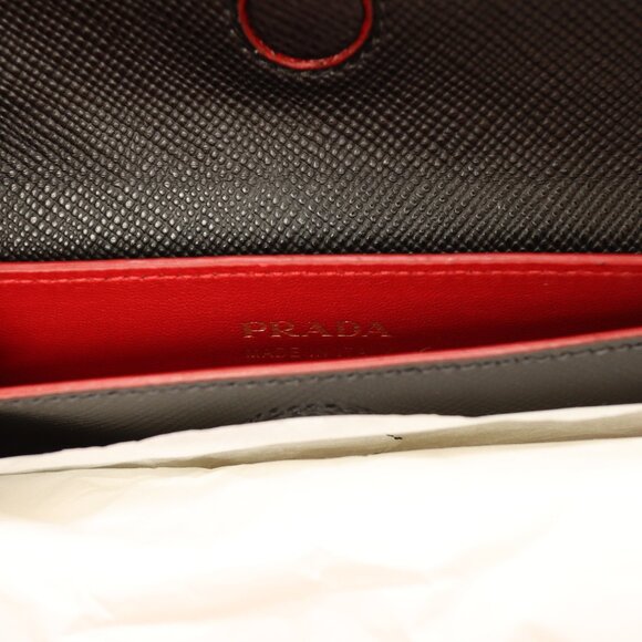 Prada Medium Double Saffiano Cuir Leather Tote Bag - Picture 13 of 13